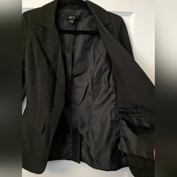 BCX Chic Black Blazer Jacket Women's Sz. SMALL - Picture 5 of 8